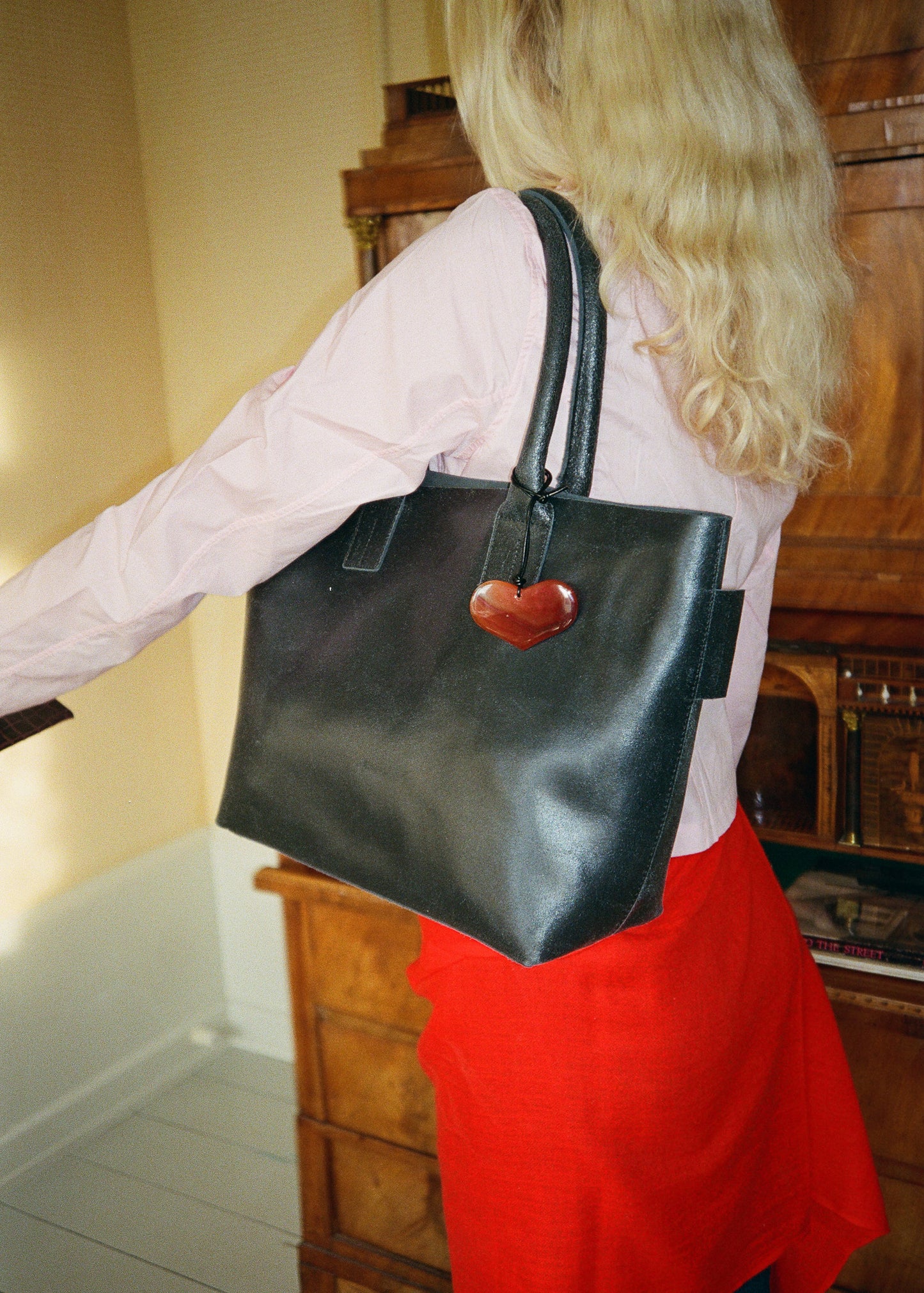 Dorthy Bag, Crackled Black