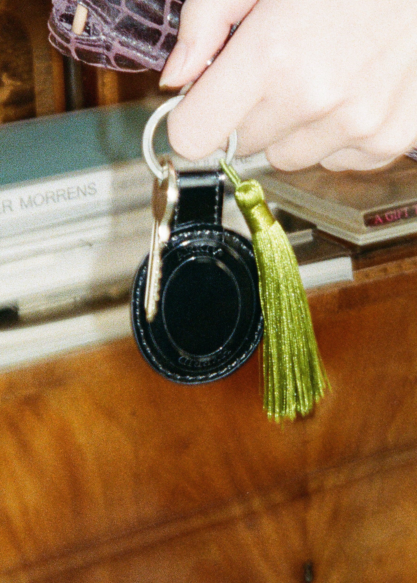 Kat Keyring, Patent Black
