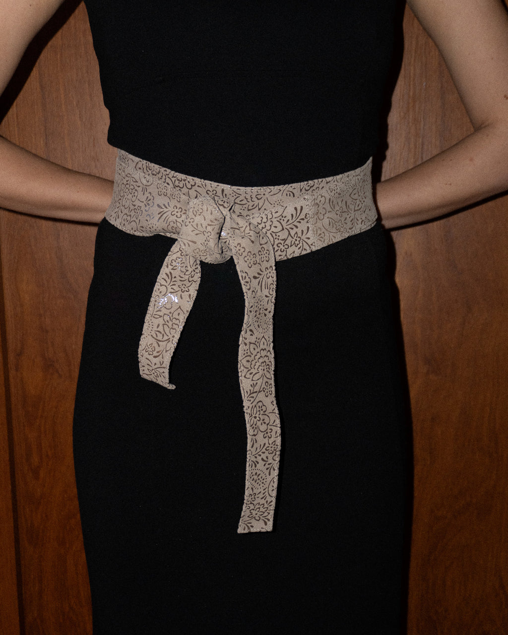 Alma Belt, Distressed Floral