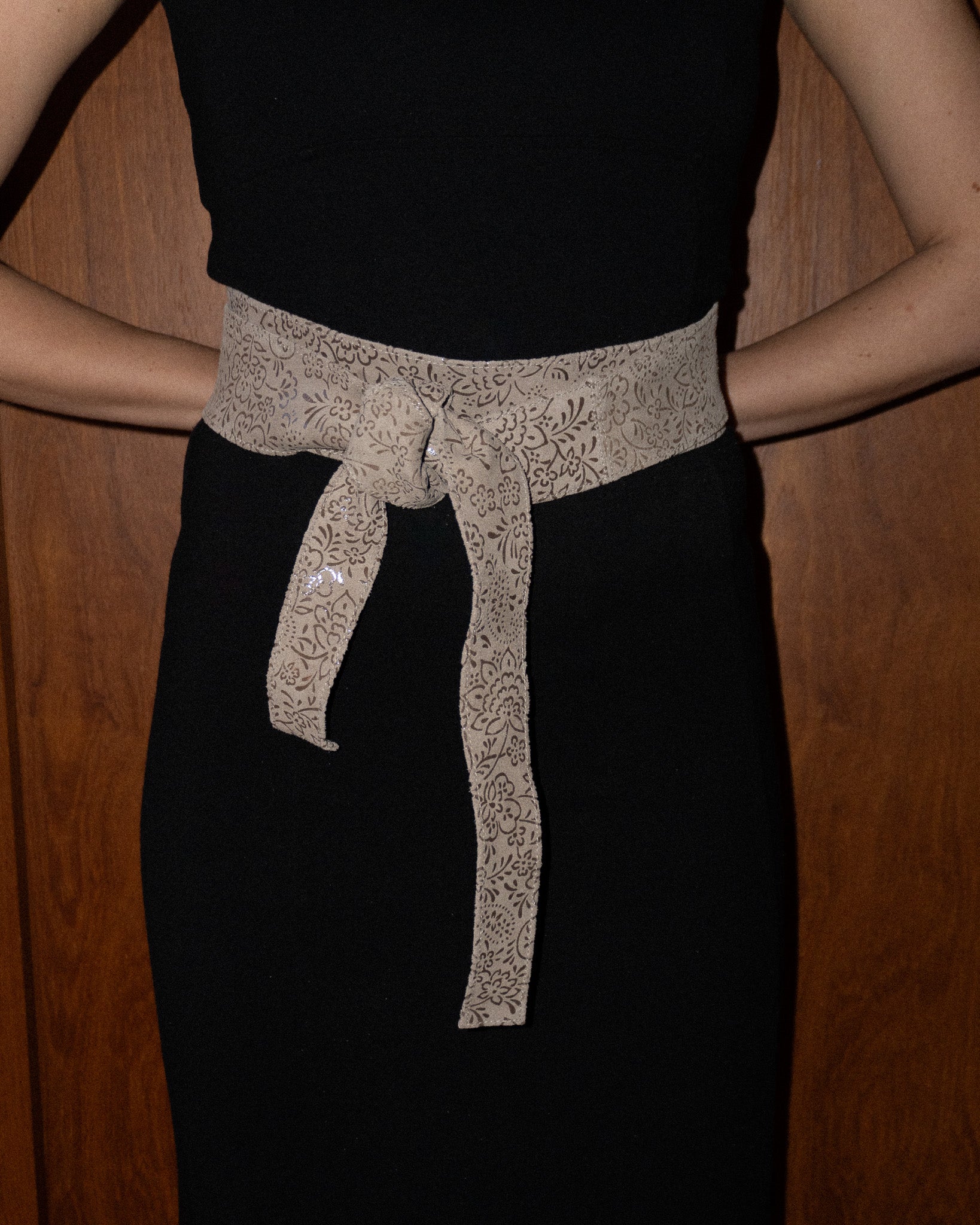 Alma Belt, Distressed Floral