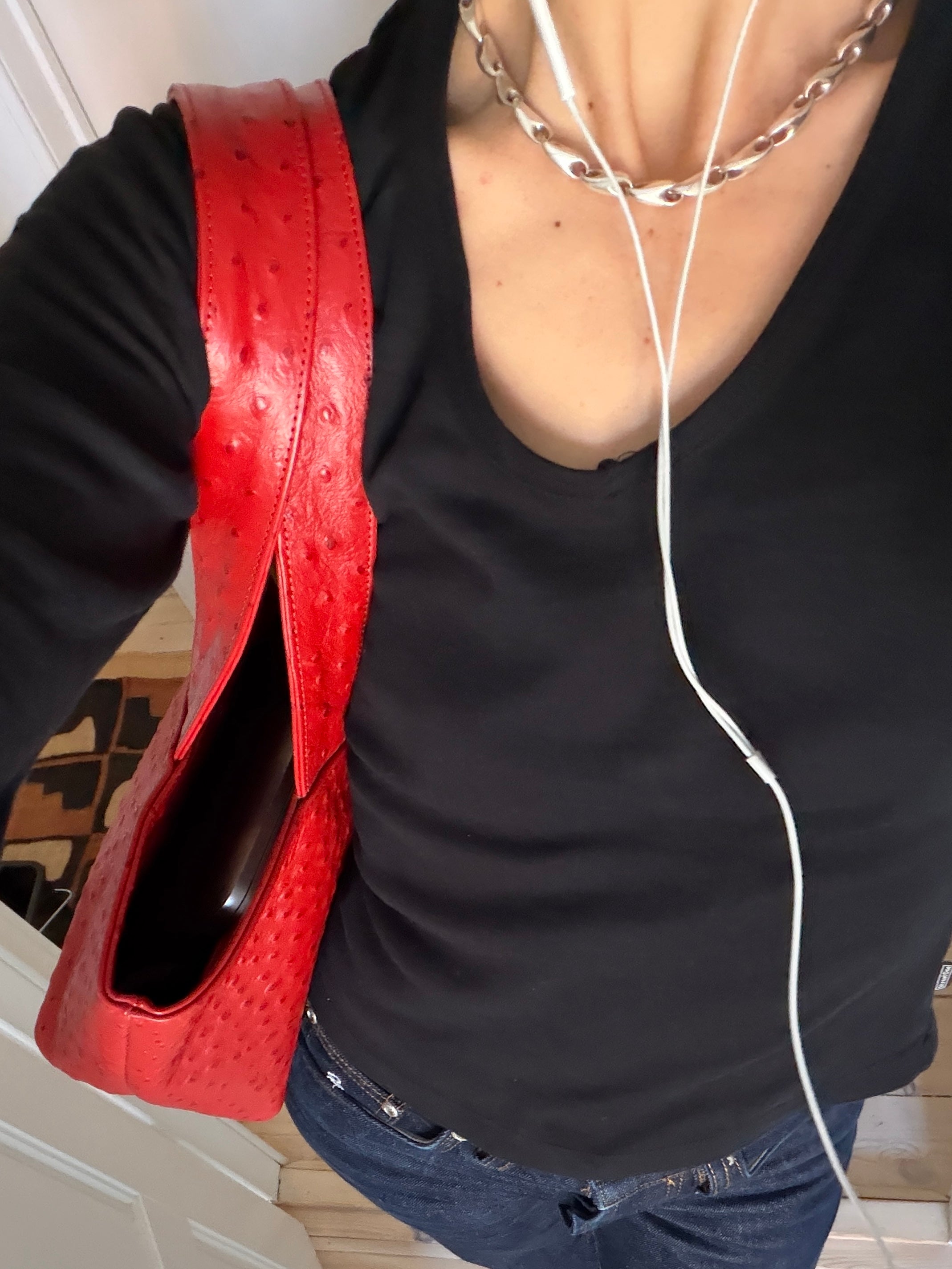 PRE-ORDER: FLORIO BAG, RED (WILL BE SHIPPED BEGINNING OF MAY)