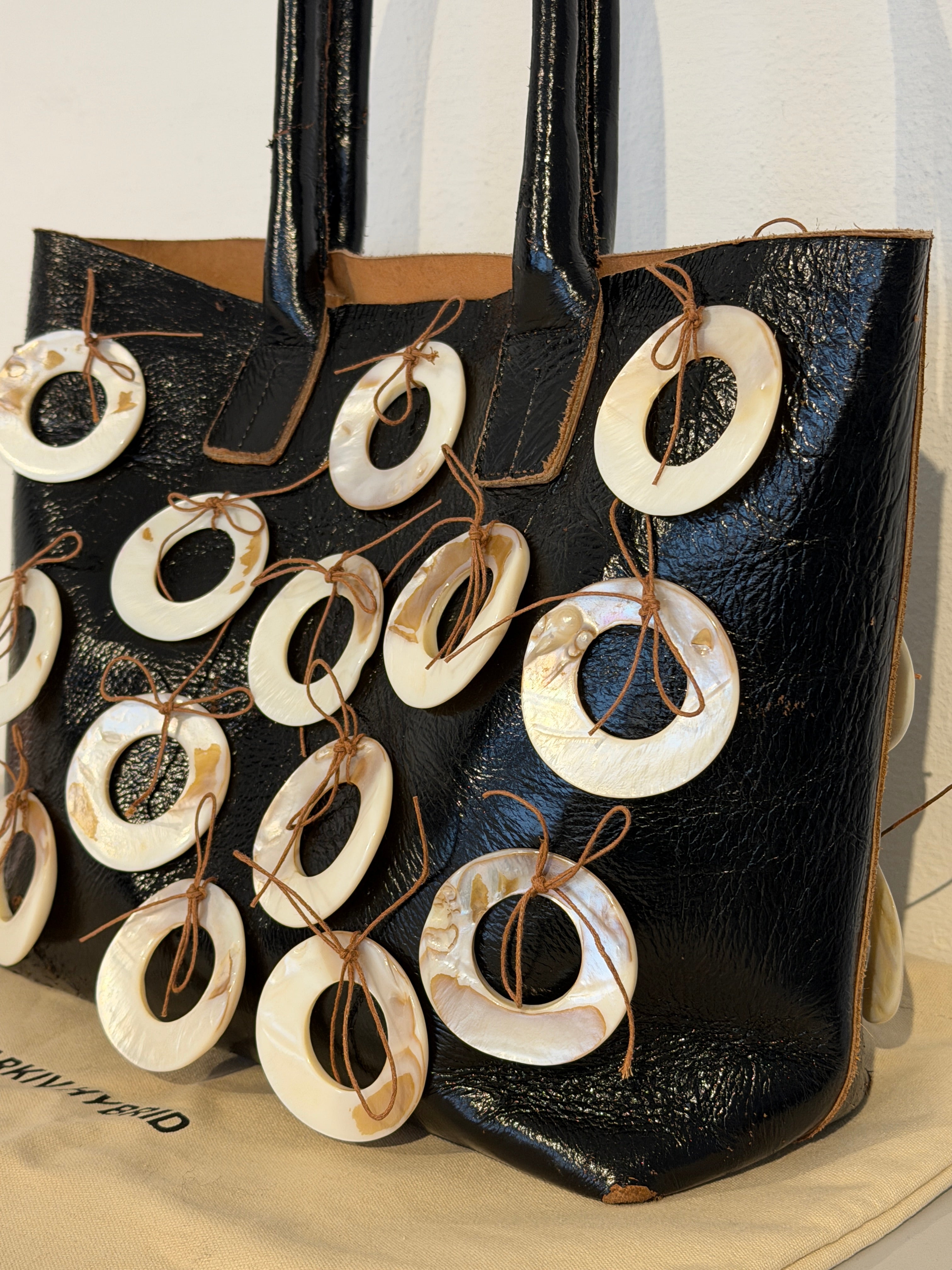 One-of-a-kind Dorthy Bag: Shell embellished