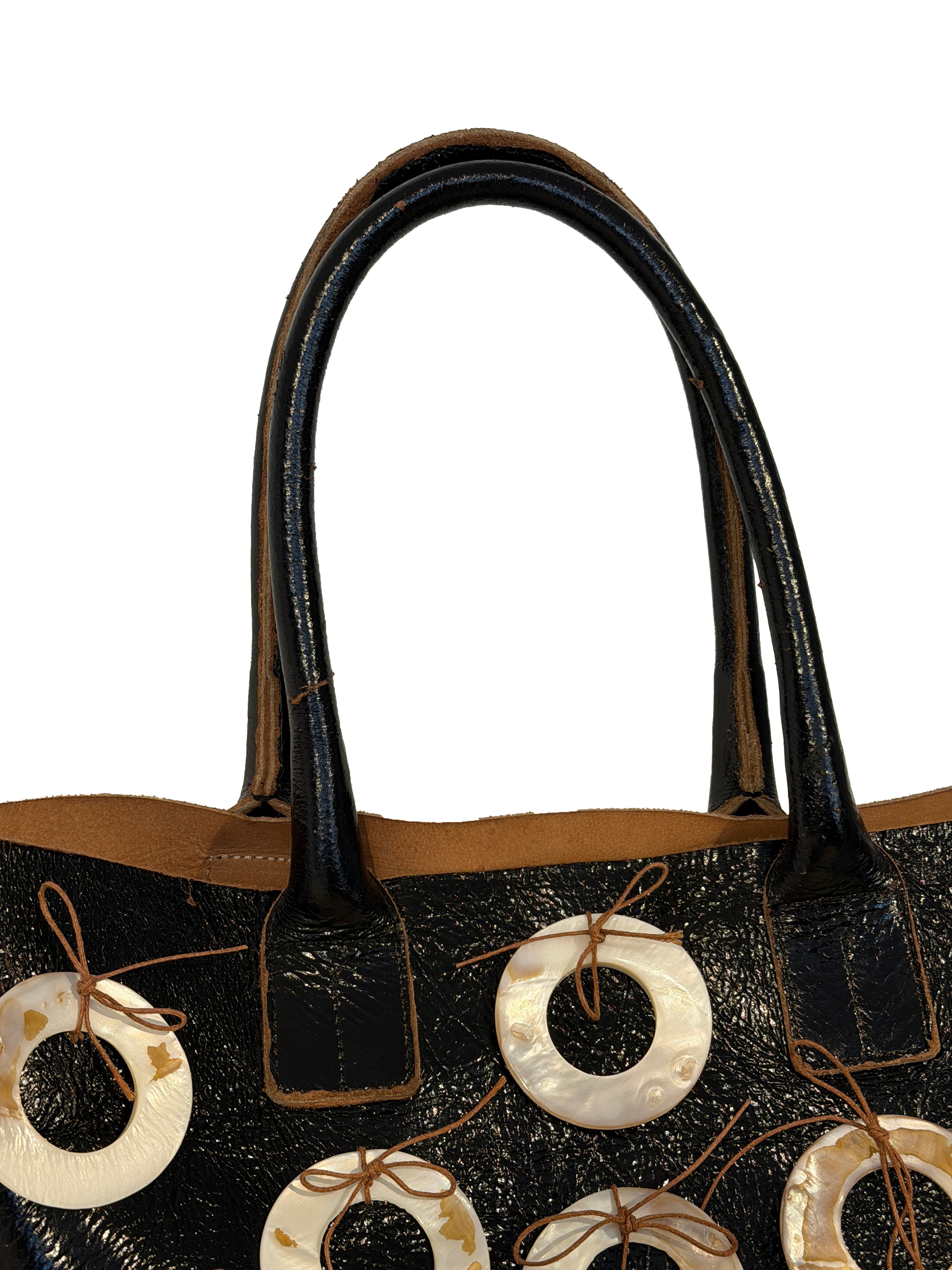 One-of-a-kind Dorthy Bag: Shell embellished